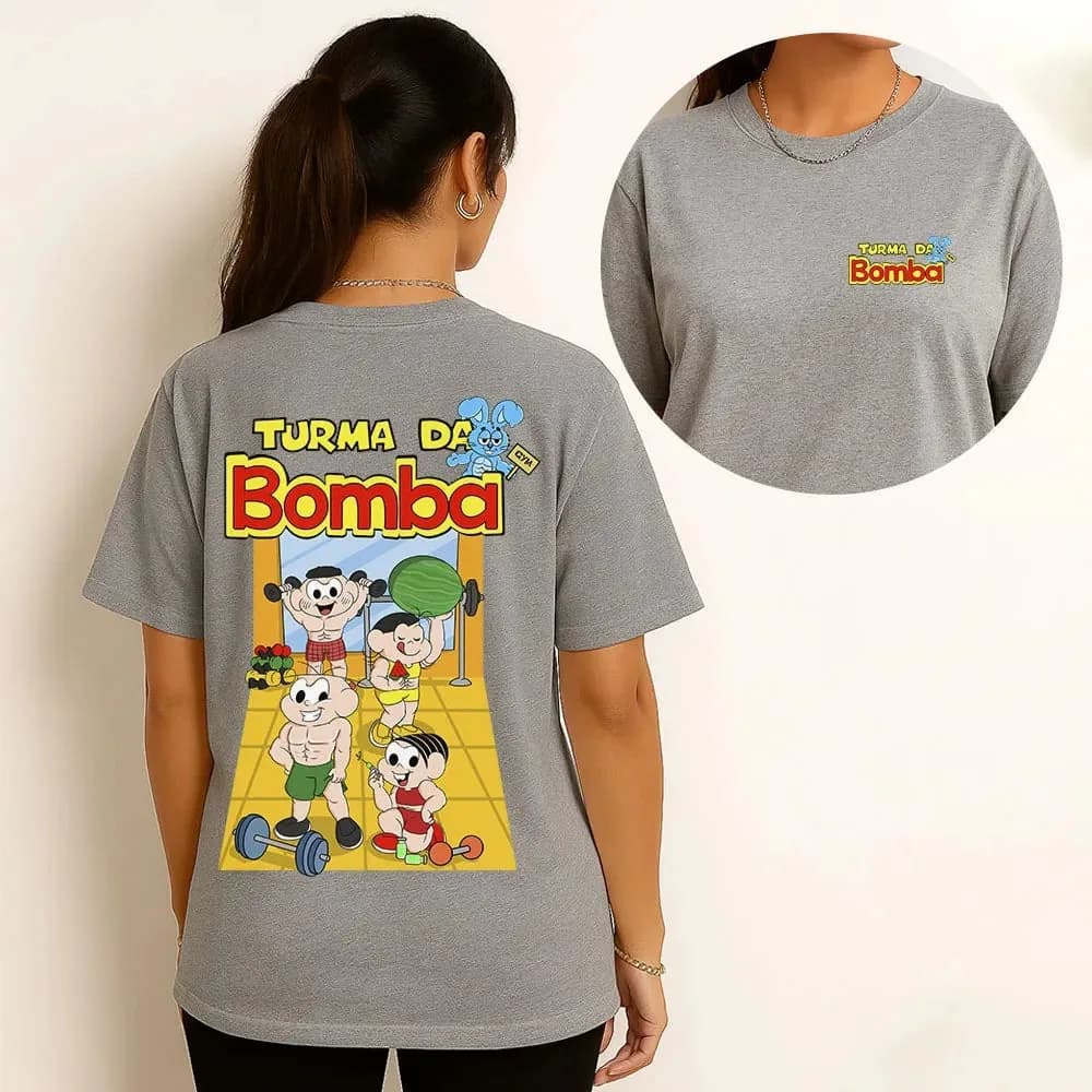 Miniatura 4 de Camiseta Academia Turma Da Bomba