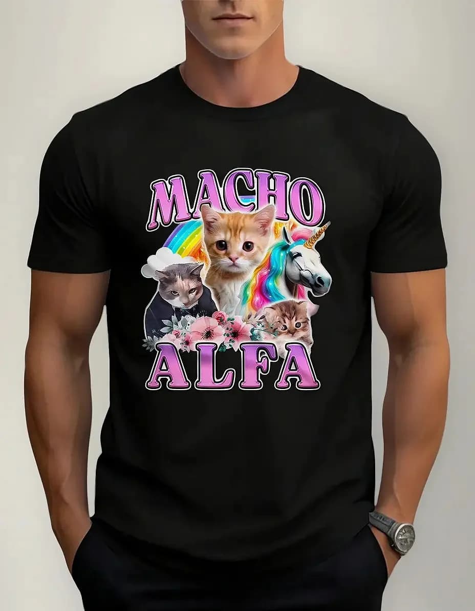 Miniatura 2 de Camiseta Masculina Basica Macho Alfa