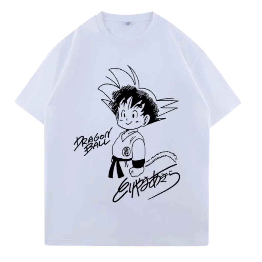 Miniatura 4 de Camiseta Premium 100% Algodão Unissex DRAGON BALL Gola Redonda