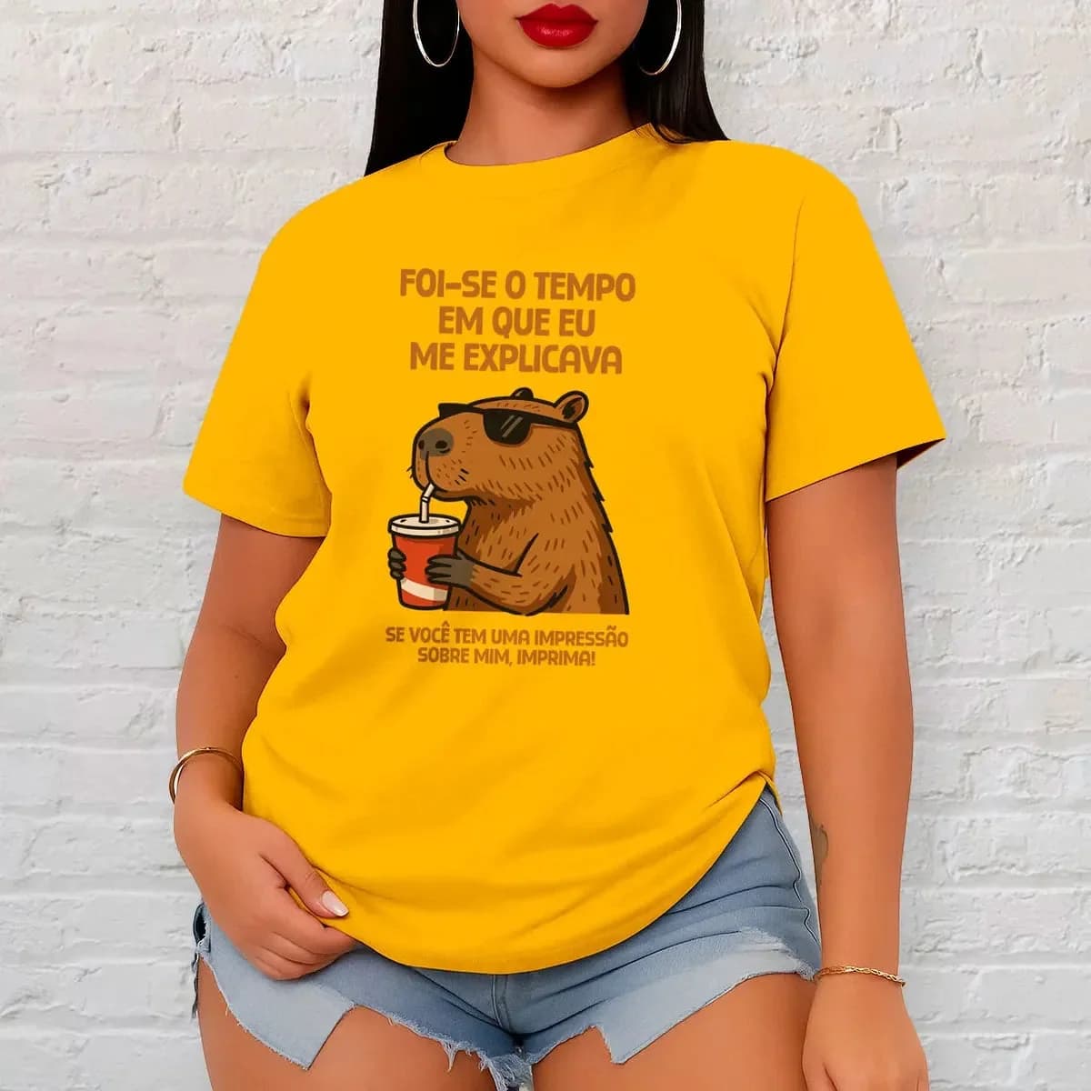 Miniatura 2 de Camiseta Capivara Unissex