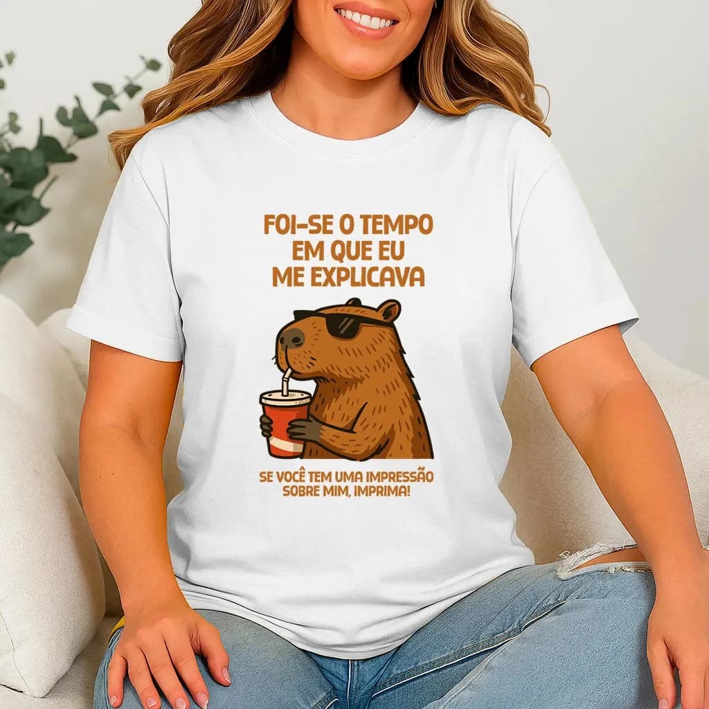 Miniatura 1 de Camiseta Capivara Unissex