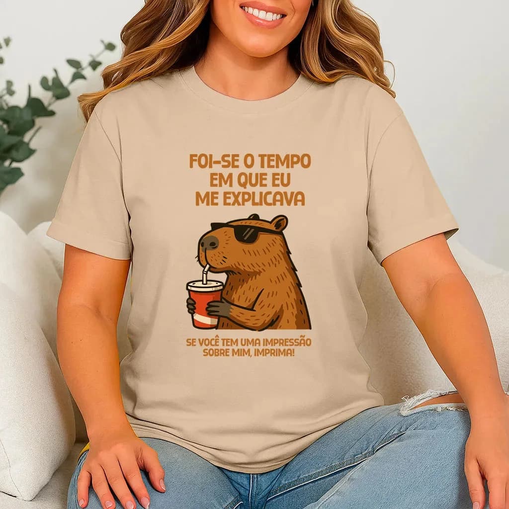 Miniatura 4 de Camiseta Capivara Unissex