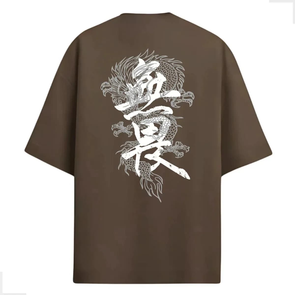 Miniatura 2 de Oversized Streetwear Dragão Kanji