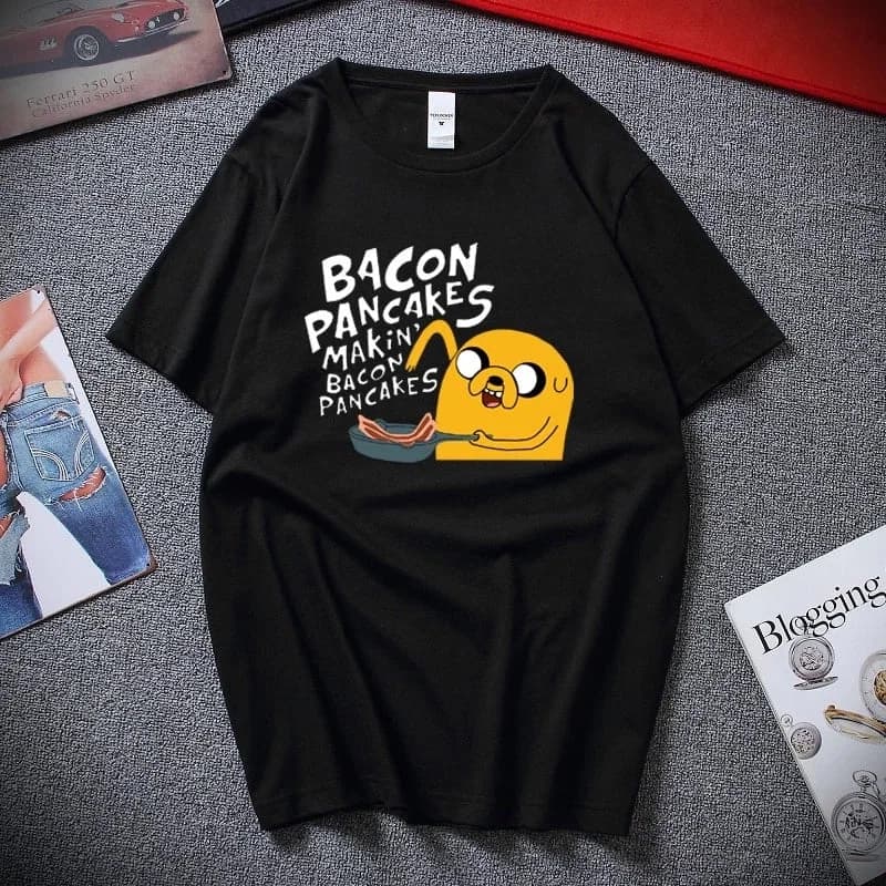Imagem de Camsieta Basica Camisa Jake O Cachorro Hora De Aventura Bmo Cartoon Seriado Desenho Animado