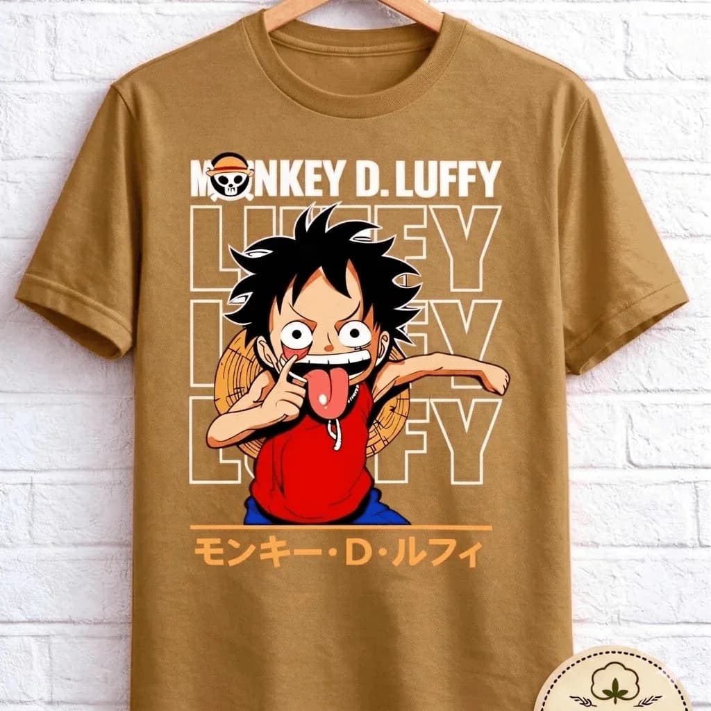 Miniatura 7 de Camiseta One Piece Luffy Unissex