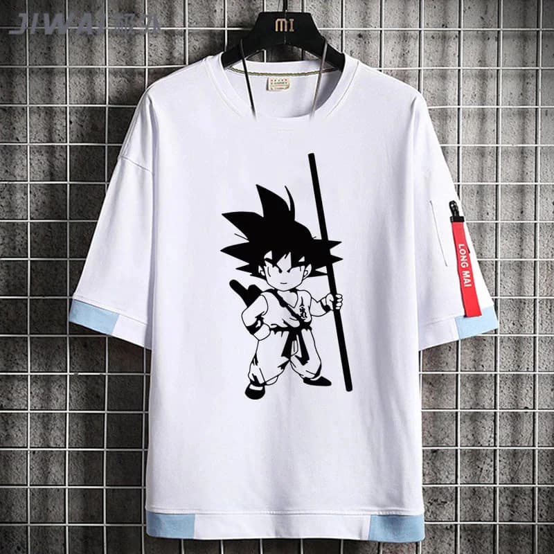 Miniatura 7 de Camiseta Premium 100% Algodão Unissex DRAGON BALL Gola Redonda