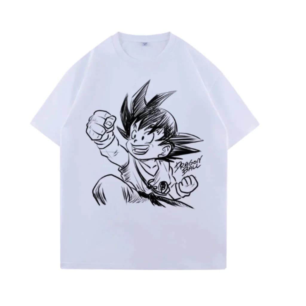 Miniatura 6 de Camiseta Premium 100% Algodão Unissex DRAGON BALL Gola Redonda