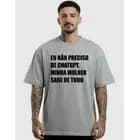 Miniatura 4 de Camiseta Namorado Marido Minha Mulher Sabe Tudo