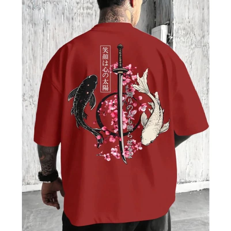 Miniatura 1 de Camiseta Yin Yang Carpa