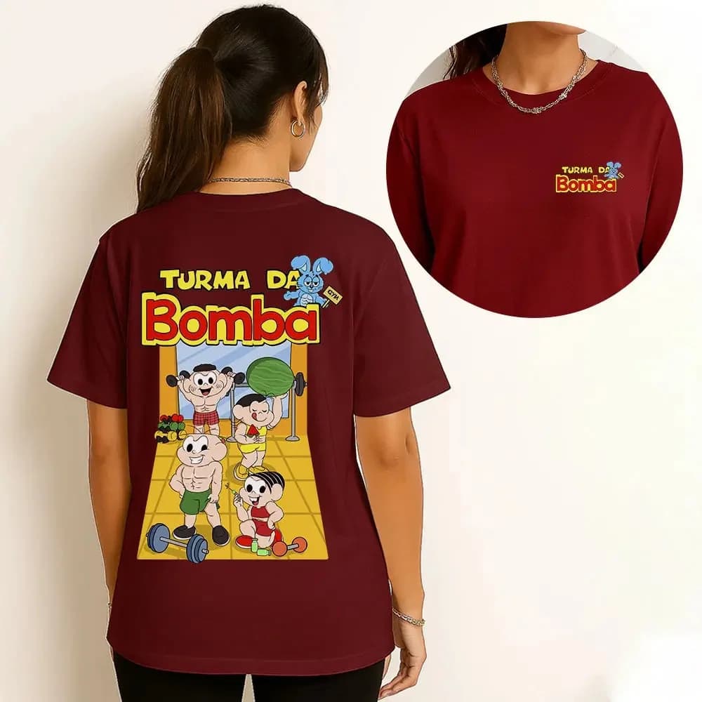 Miniatura 7 de Camiseta Academia Turma Da Bomba