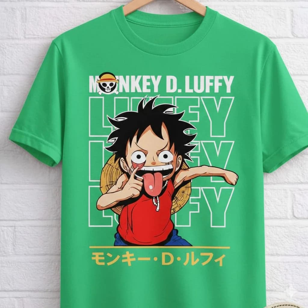 Miniatura 6 de Camiseta One Piece Luffy Unissex