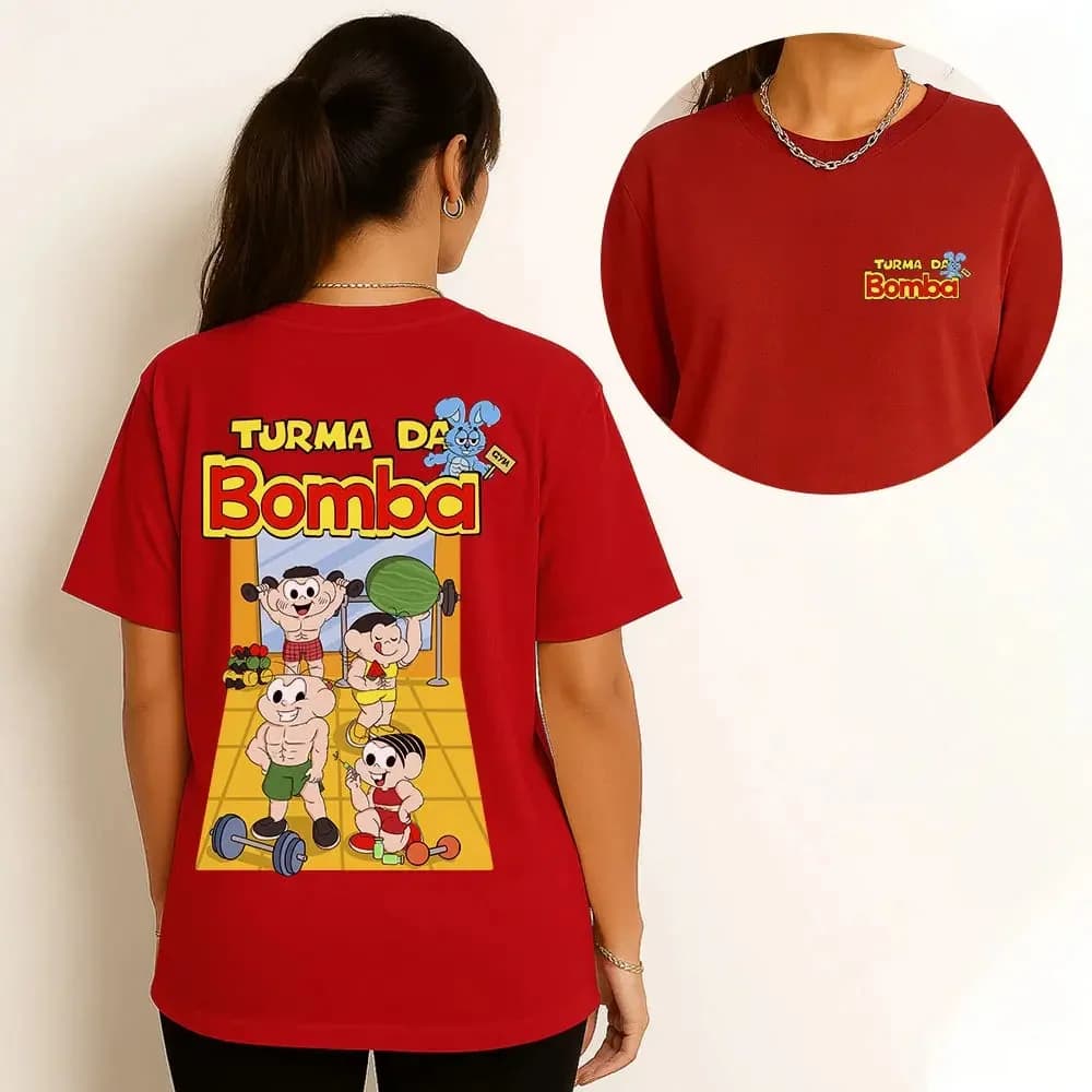 Miniatura 5 de Camiseta Academia Turma Da Bomba