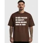 Miniatura 5 de Camiseta Namorado Marido Minha Mulher Sabe Tudo