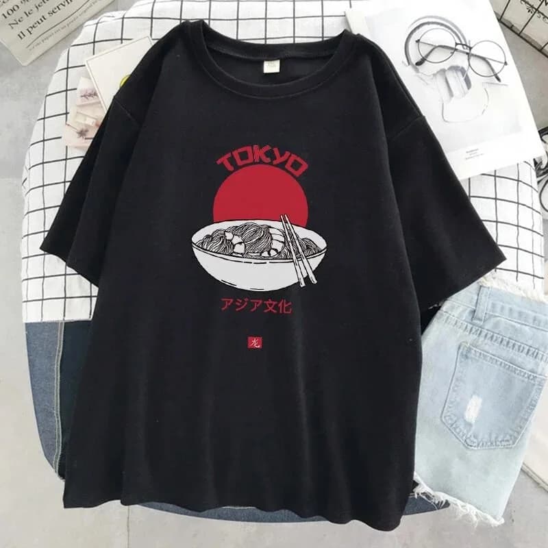 Miniatura 2 de Camiseta Ramen Tokyo Harajuku Unissex