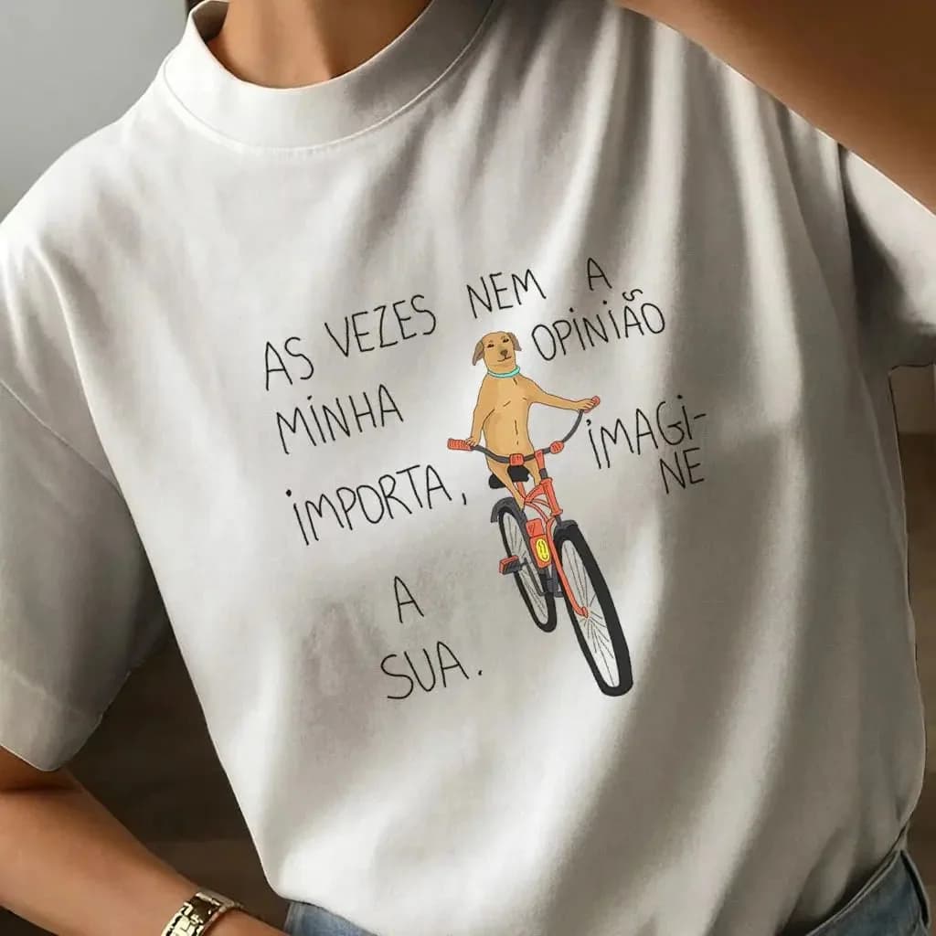 Miniatura 2 de Camiseta As Vezes Nem A Minha